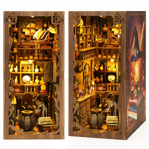 MAGICBOOKSTORE 3D Model Miniature Kit with LED
