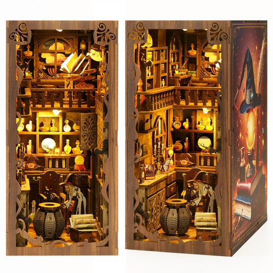MAGICBOOKSTORE 3D Model Miniature Kit with LED
