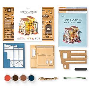 ROBOTIME Emily's DIY Flower Shop Kit