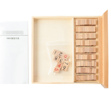 Wooden Sudoku Game for Adults and Kids Educational Toy