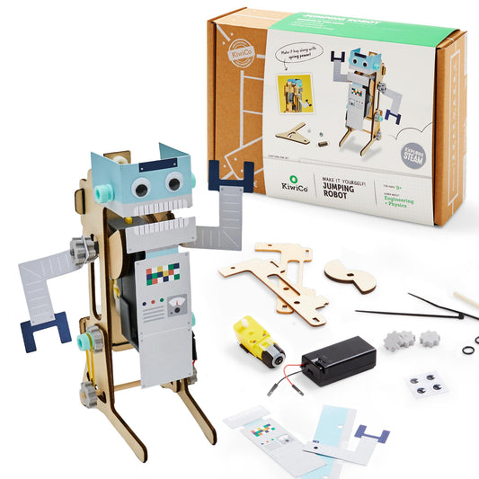 KiwiCo - Jumping Robot STEM Robotics & Building Kit for Kids Ages 9+