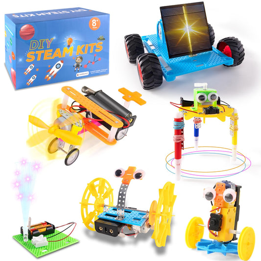 Stem Toys for Boys Age 8-12: Robotics Science Kits for Kids 8-10| Engineering Building Toy Electronic Motor Robot Craft for Boy 5-7| Christmas Birthday Gifts Toys for Boys 6 7 8 9 10 11 12 Year Old